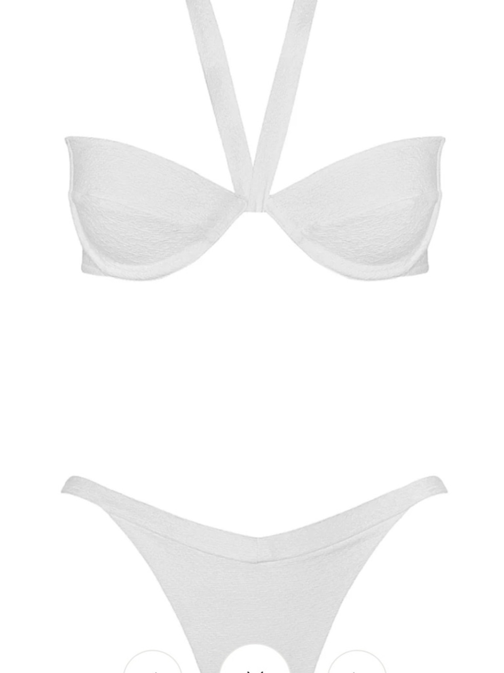 Belamer Jade Lily White Bikini - Picture 2 of 5